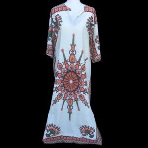 SALE 1960s Vintage Rare Kaftan